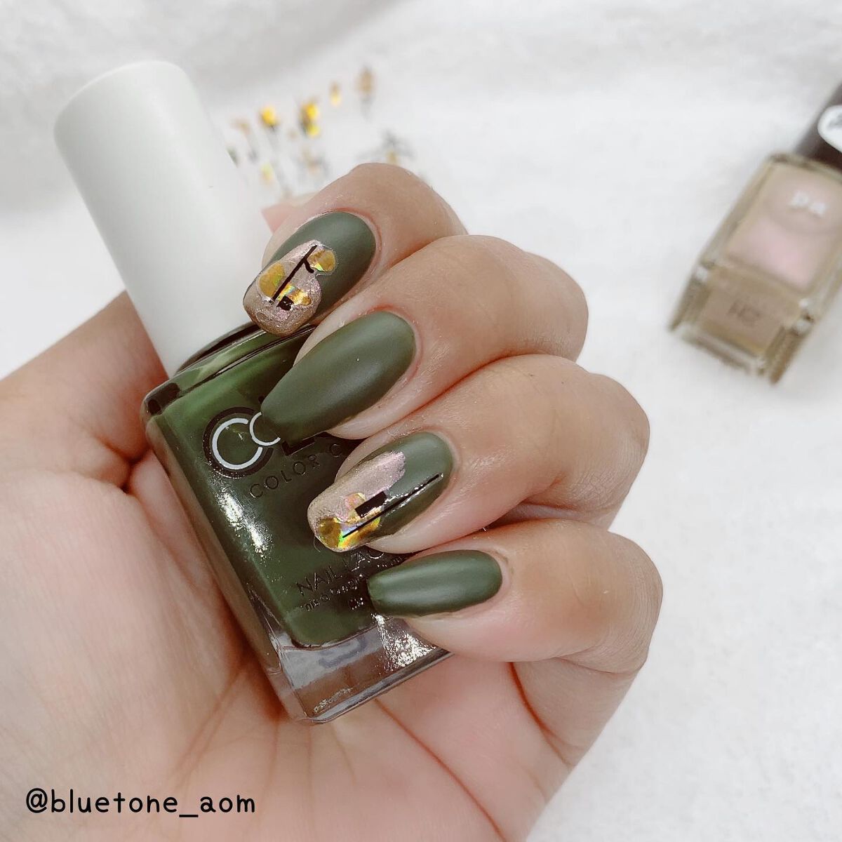 ネイルカラー ワンコートフィニッシュ  F024/pa nail collective/マニキュアを使ったクチコミ（3枚目）