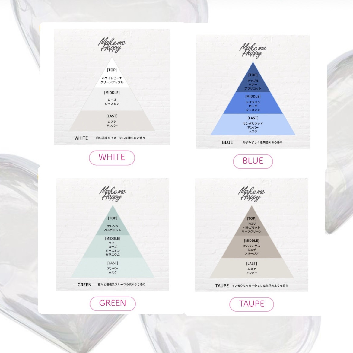 メイクミーハッピー オードトワレ FRESH/キャンメイク/香水(レディース)を使ったクチコミ（2枚目）