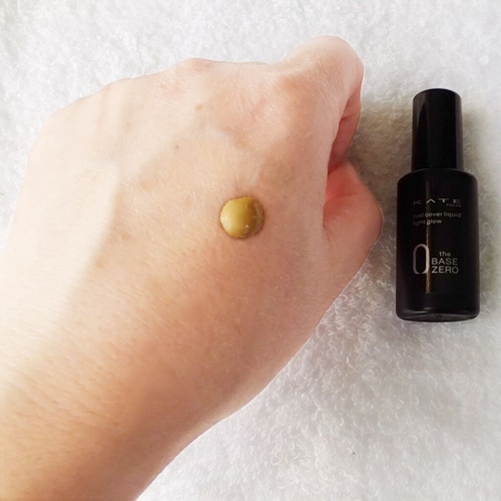 リアルカバーリキッド(ライトグロウ)/KATE/リキッドファンデーションを使ったクチコミ(2枚目)