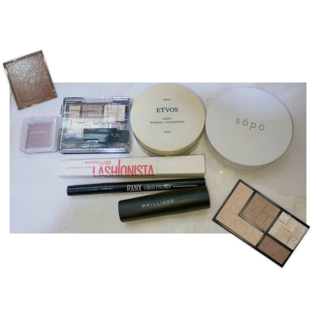 ナイトミネラルファンデーション/エトヴォス/ルースパウダーを使ったクチコミ(2枚目)