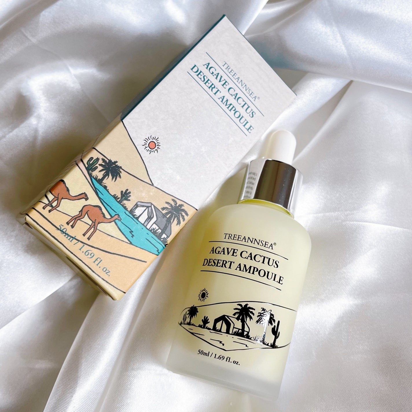 アガベ カクタス デザート アンプル/ツリーアンシー/美容液を使ったクチコミ(5枚目)