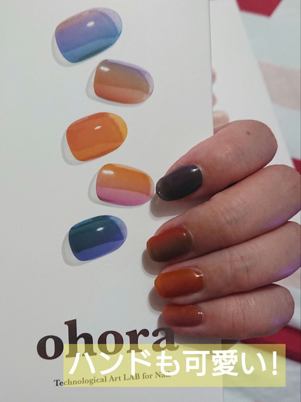 セミキュアジェルネイル(ペディキュア)/ohora/ネイルシールを使ったクチコミ(4枚目)