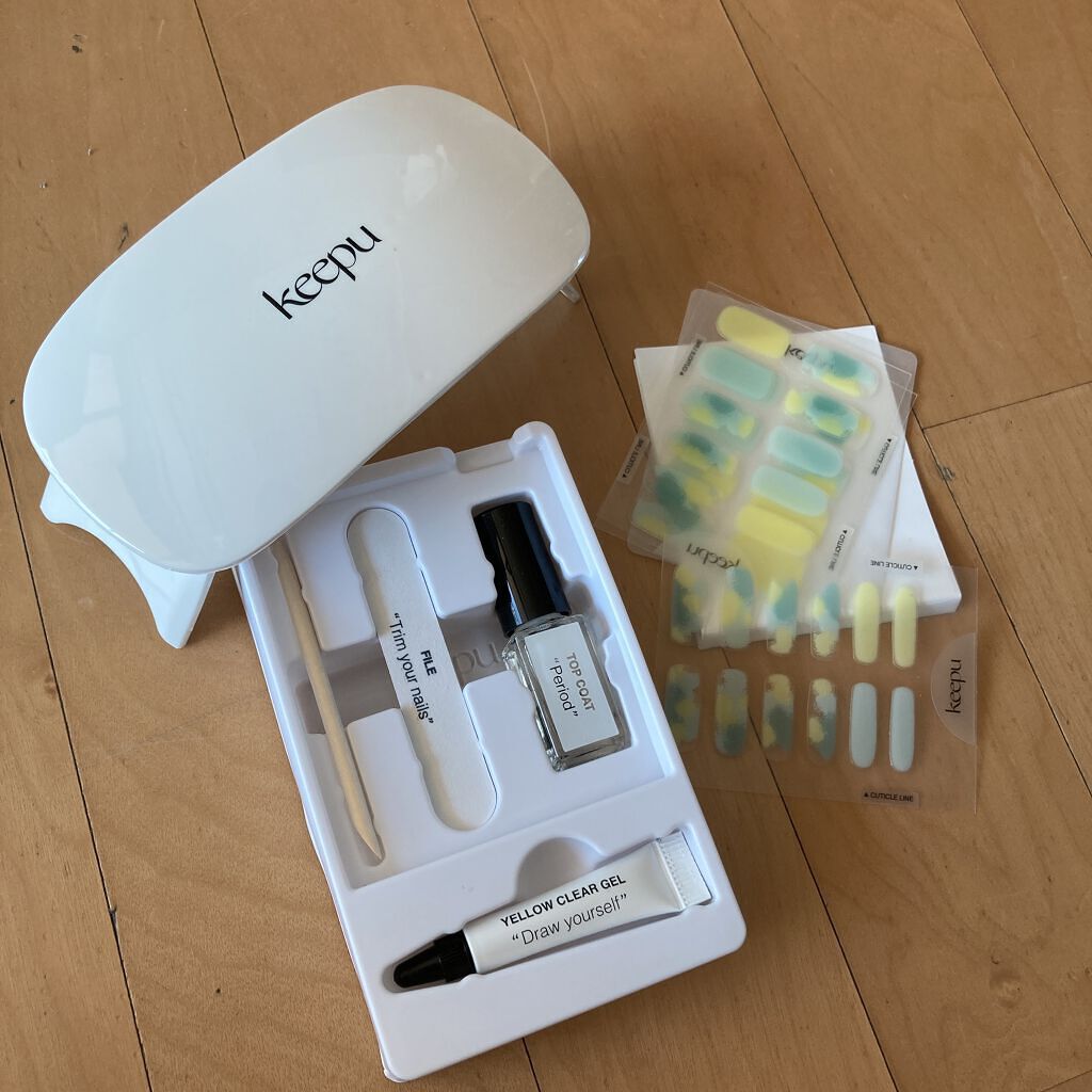 セルフカスタム ネイルシール/KEEPU/ネイルシールを使ったクチコミ（3枚目）