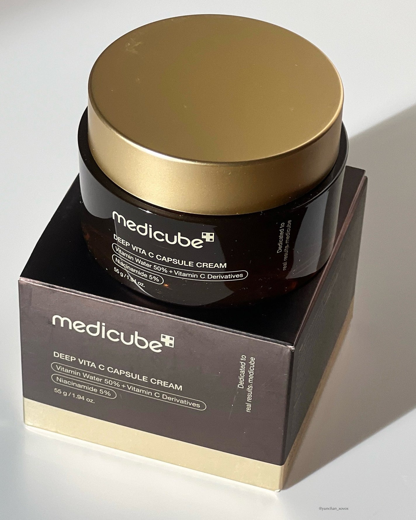 ディープビタCカプセルクリーム/MEDICUBE/フェイスクリームを使ったクチコミ(2枚目)