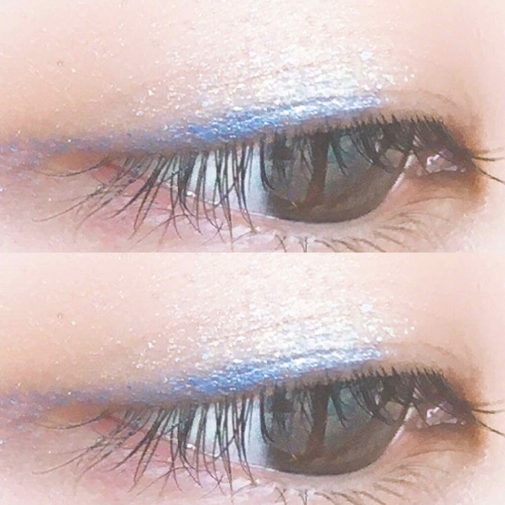 グリッタープリズム シャドウ/MISSHA/グリッターを使ったクチコミ（2枚目）