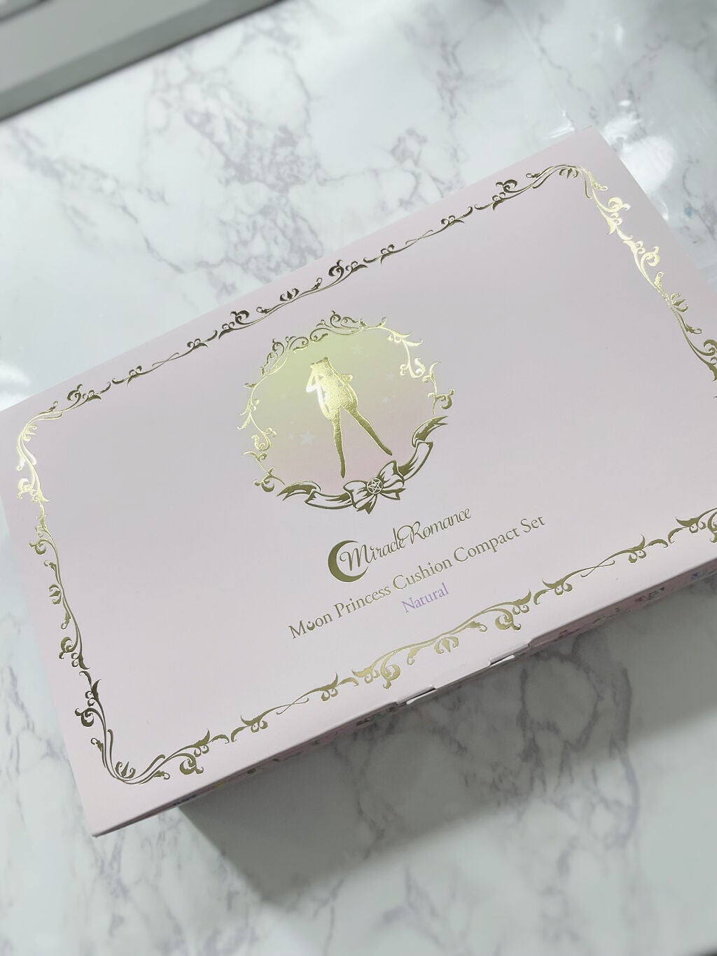 ムーンプリンセスクッションコンパクト/ミラクルロマンス/クッションファンデーションを使ったクチコミ(4枚目)
