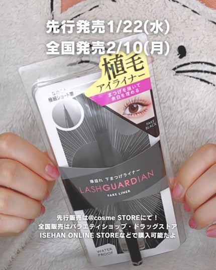 ラッシュガーディアン フェイクライナー/LASHGUARDIAN/リキッドアイライナーを使ったクチコミ(6枚目)