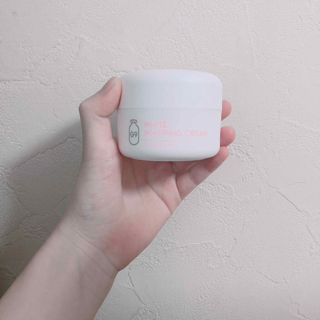 WHITE WHIPPING CREAM(ウユクリーム)/G9SKIN/化粧下地を使ったクチコミ(3枚目)