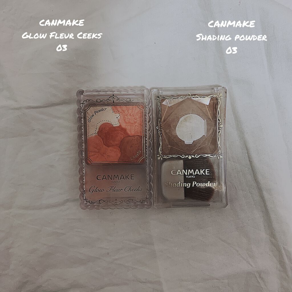 シェーディングパウダー/キャンメイク/シェーディングを使ったクチコミ（1枚目）
