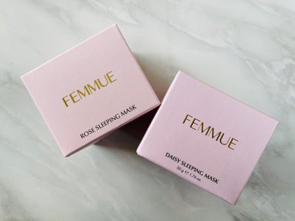 ローズウォーター スリーピングマスク/FEMMUE/フェイスクリームを使ったクチコミ(5枚目)