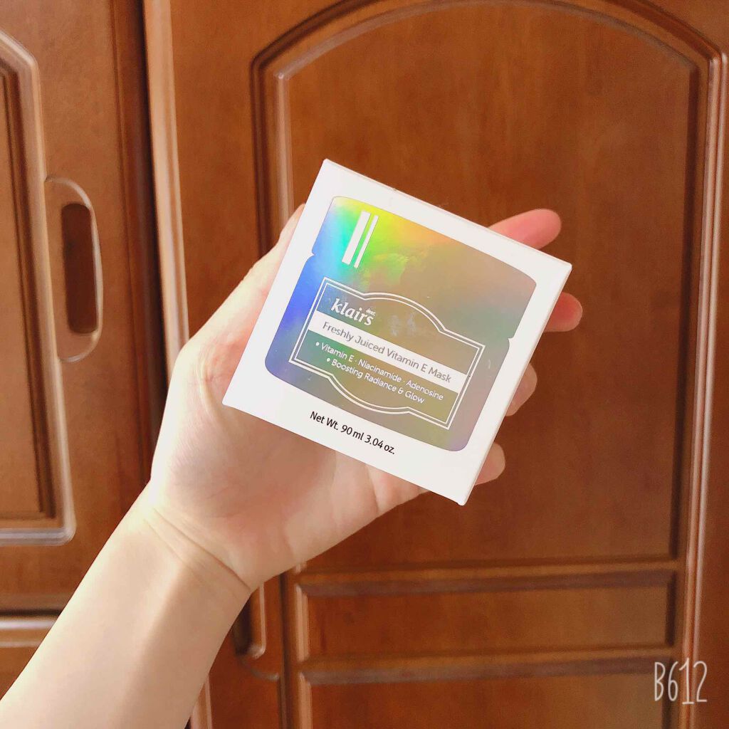 フレッシュリージュースドビタミンEマスク(90g)/Klairs/フェイスクリームを使ったクチコミ(1枚目)