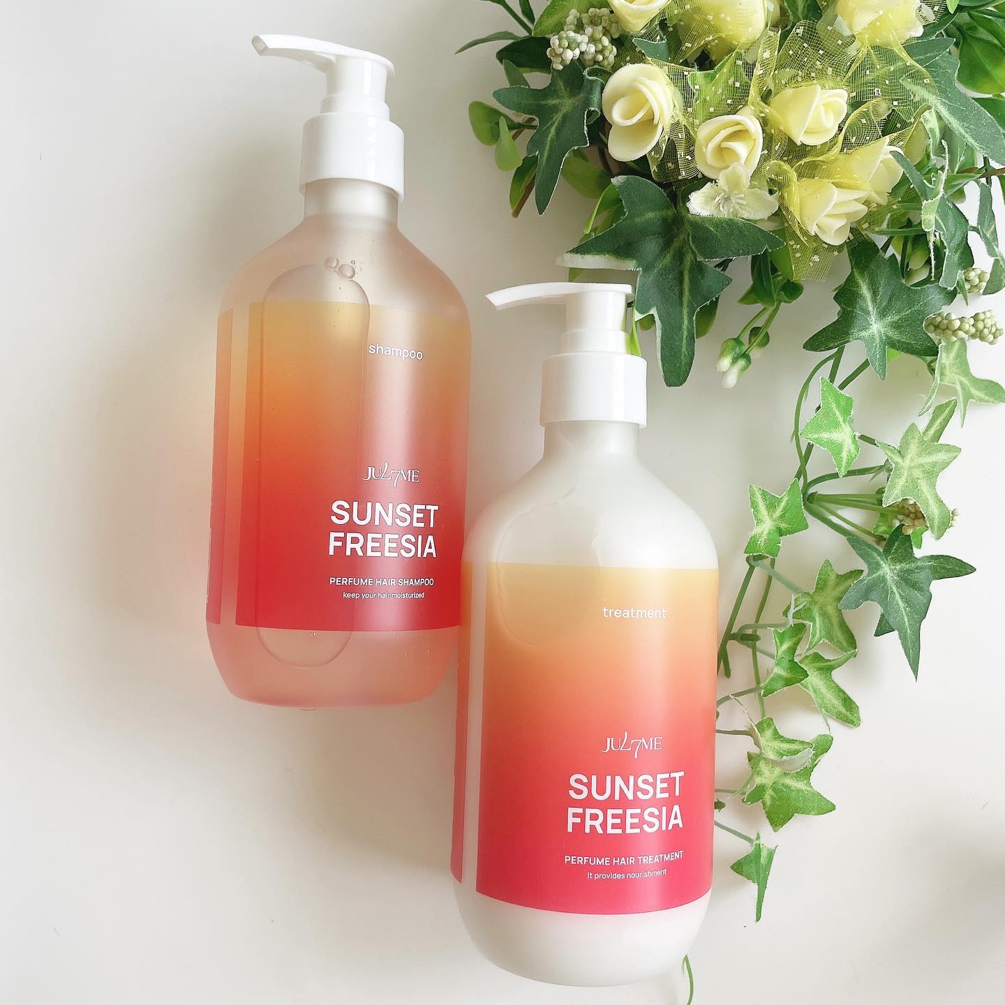 Jul7me パフュームシャンプー＆ヘアトリートメント