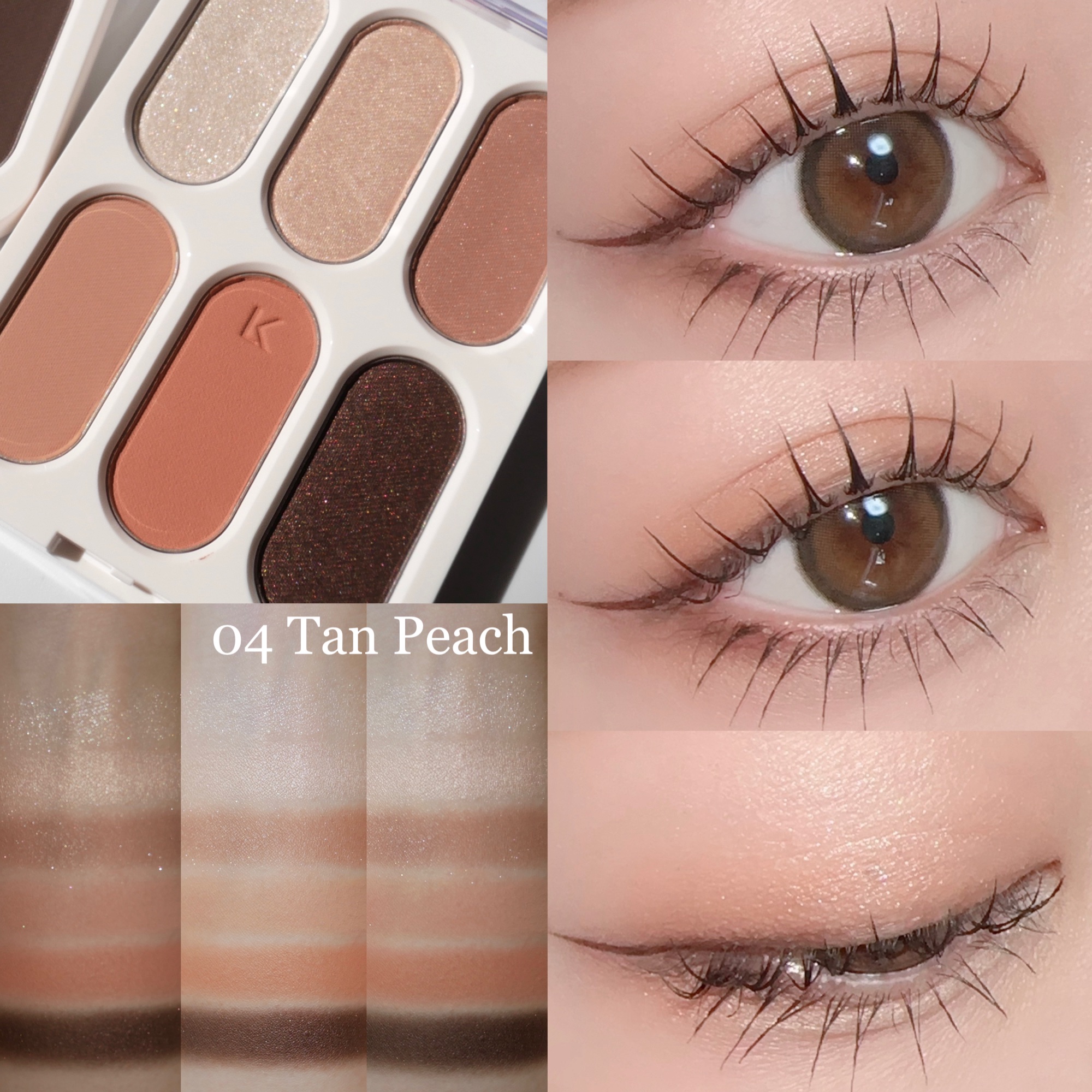 フォーエバー6アイパレット/Laka/アイシャドウパレットを使ったクチコミ（3枚目）