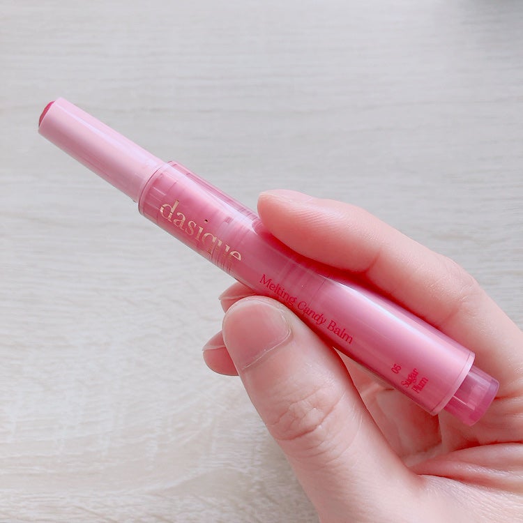 メルティングキャンディーバーム/dasique/口紅を使ったクチコミ(2枚目)