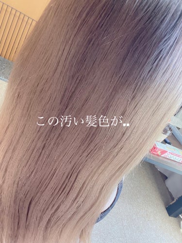 泡カラー スモーキーアッシュグレイ/リーゼ/ヘアカラーの画像