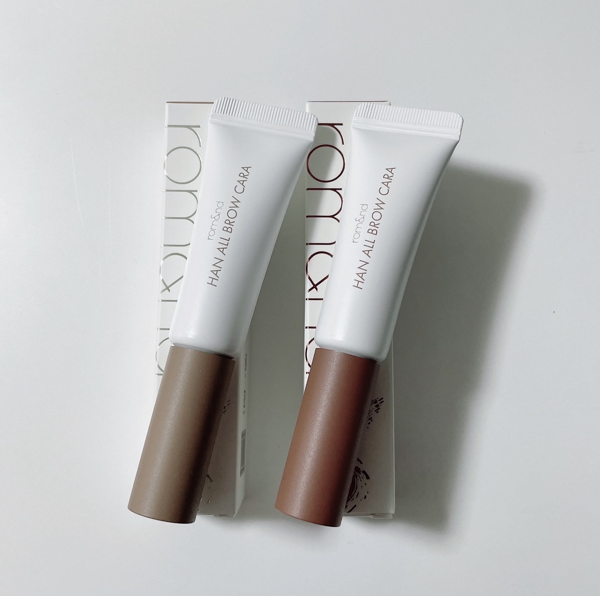 ハンオールブロウカラ/rom&nd/眉マスカラを使ったクチコミ（1枚目）