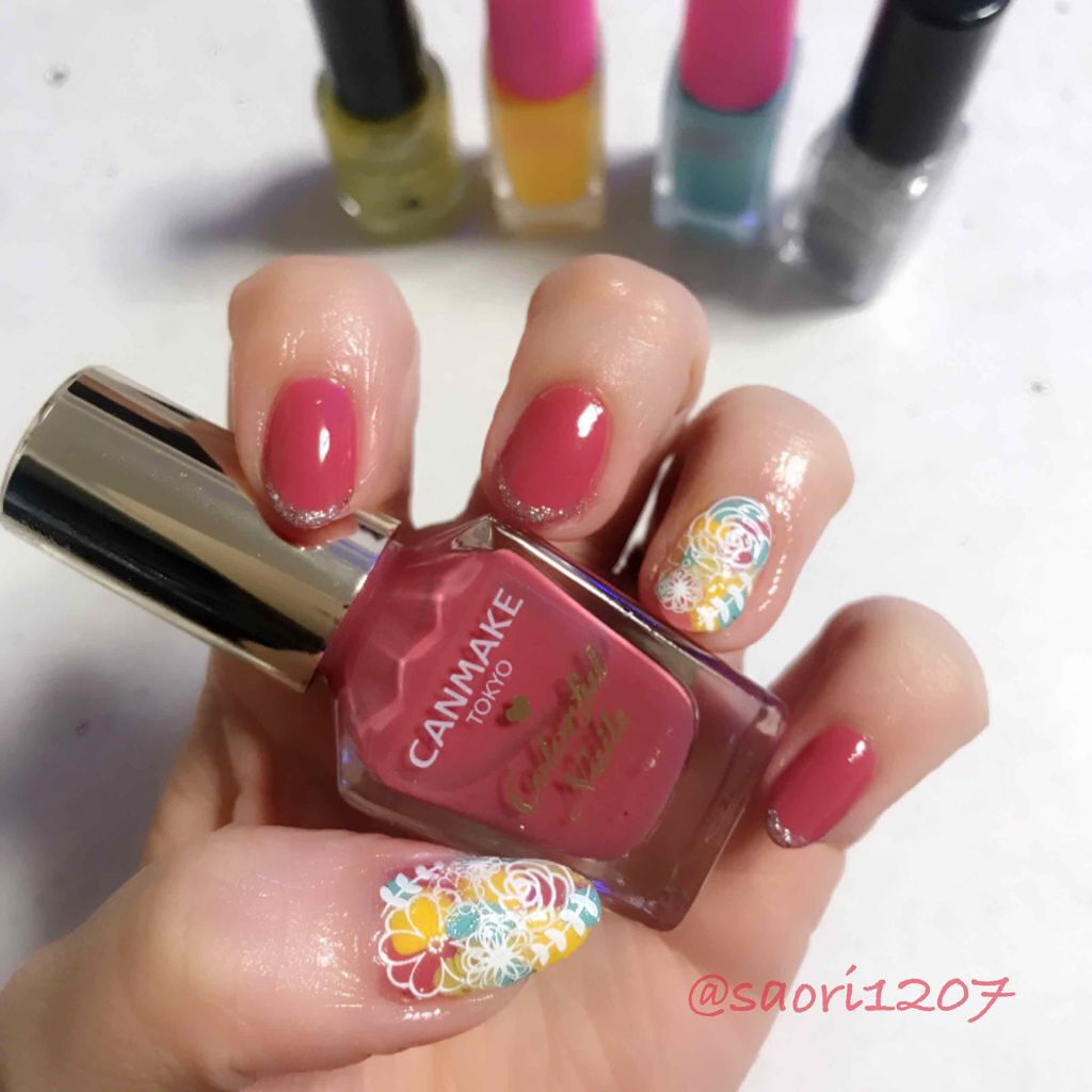 カラフルネイルズ/キャンメイク/マニキュアを使ったクチコミ(1枚目)