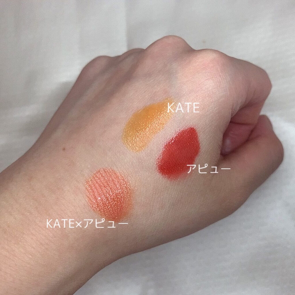 アピュー ジューシーパン スパークリングティント/A’pieu/口紅を使ったクチコミ（3枚目）