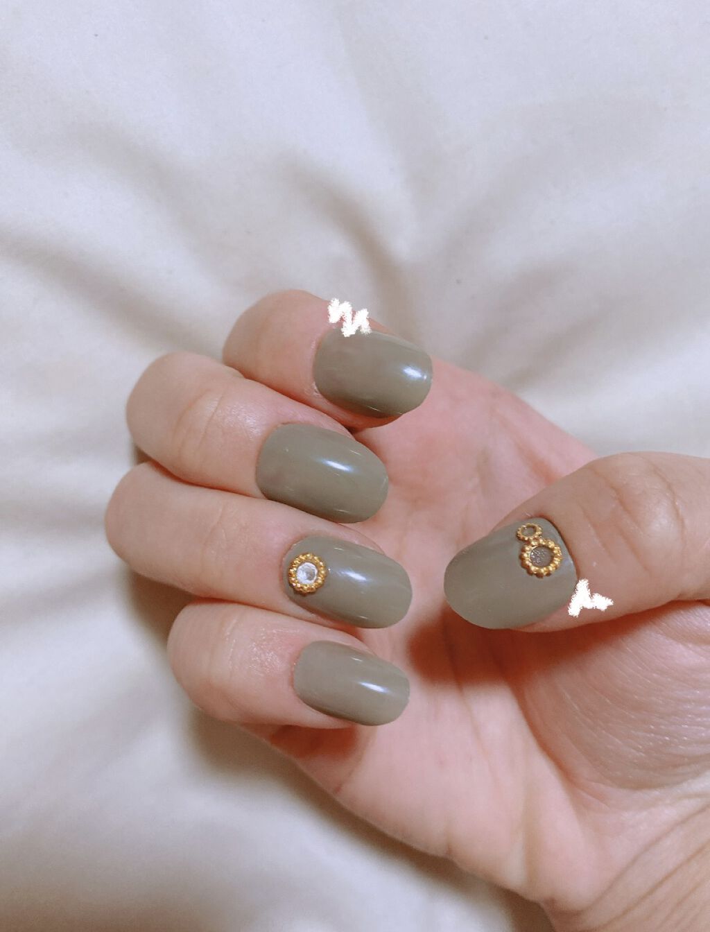 カラフルネイルズ/キャンメイク/マニキュアを使ったクチコミ（3枚目）