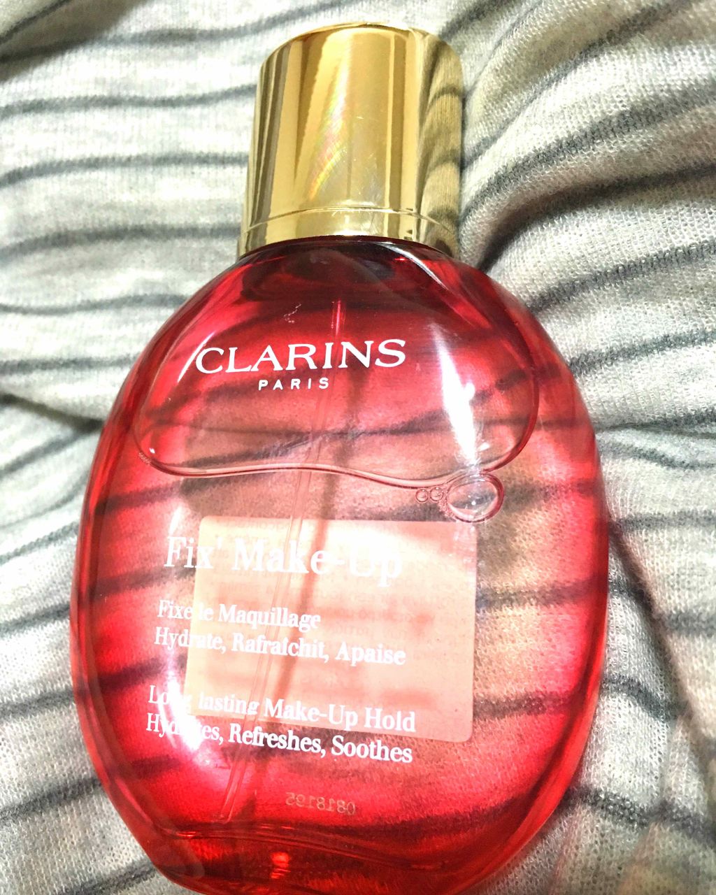 フィックス メイクアップ/CLARINS/ミスト状化粧水を使ったクチコミ（1枚目）
