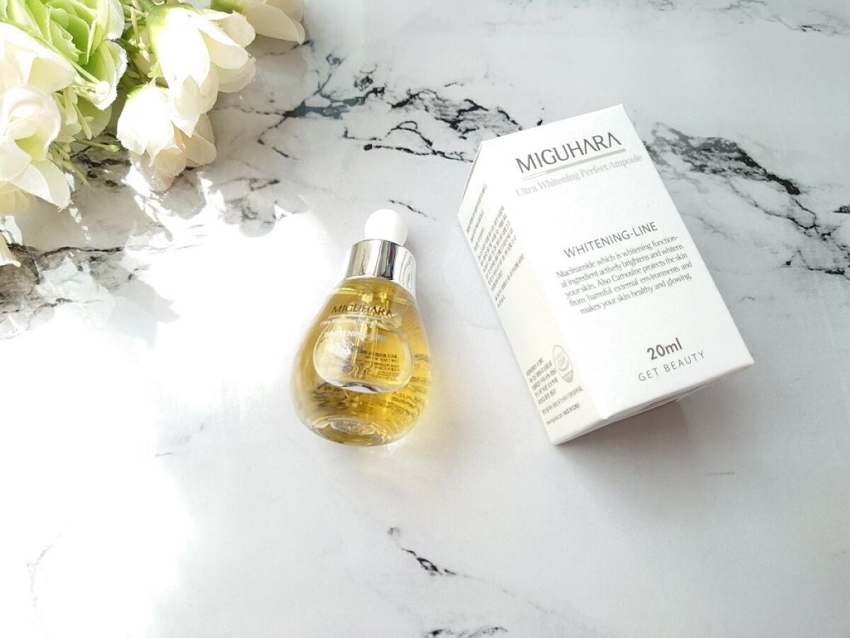 Ultra Whitening Perfect Ampoule/MIGUHARA/美容液を使ったクチコミ(1枚目)