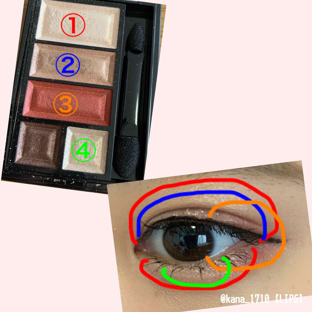 ショコラスウィート アイズ/リンメル ロンドン/アイシャドウパレットを使ったクチコミ（2枚目）