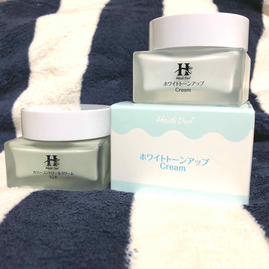 ミルキーホワイト クリーム/ハイジドルフ/化粧下地を使ったクチコミ（1枚目）