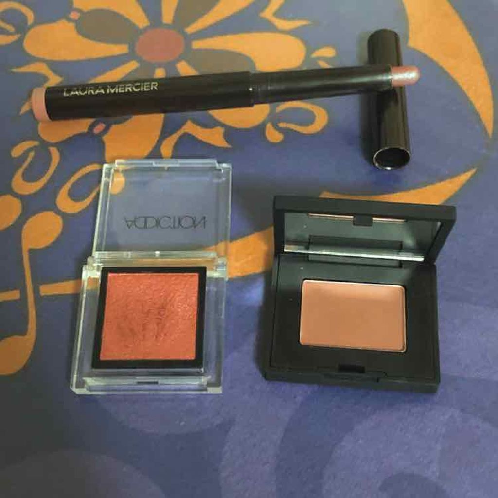 アディクション ザ アイシャドウ 146 Rusty Ruby (P)★限定色/ADDICTION/単色アイシャドウを使ったクチコミ（1枚目）