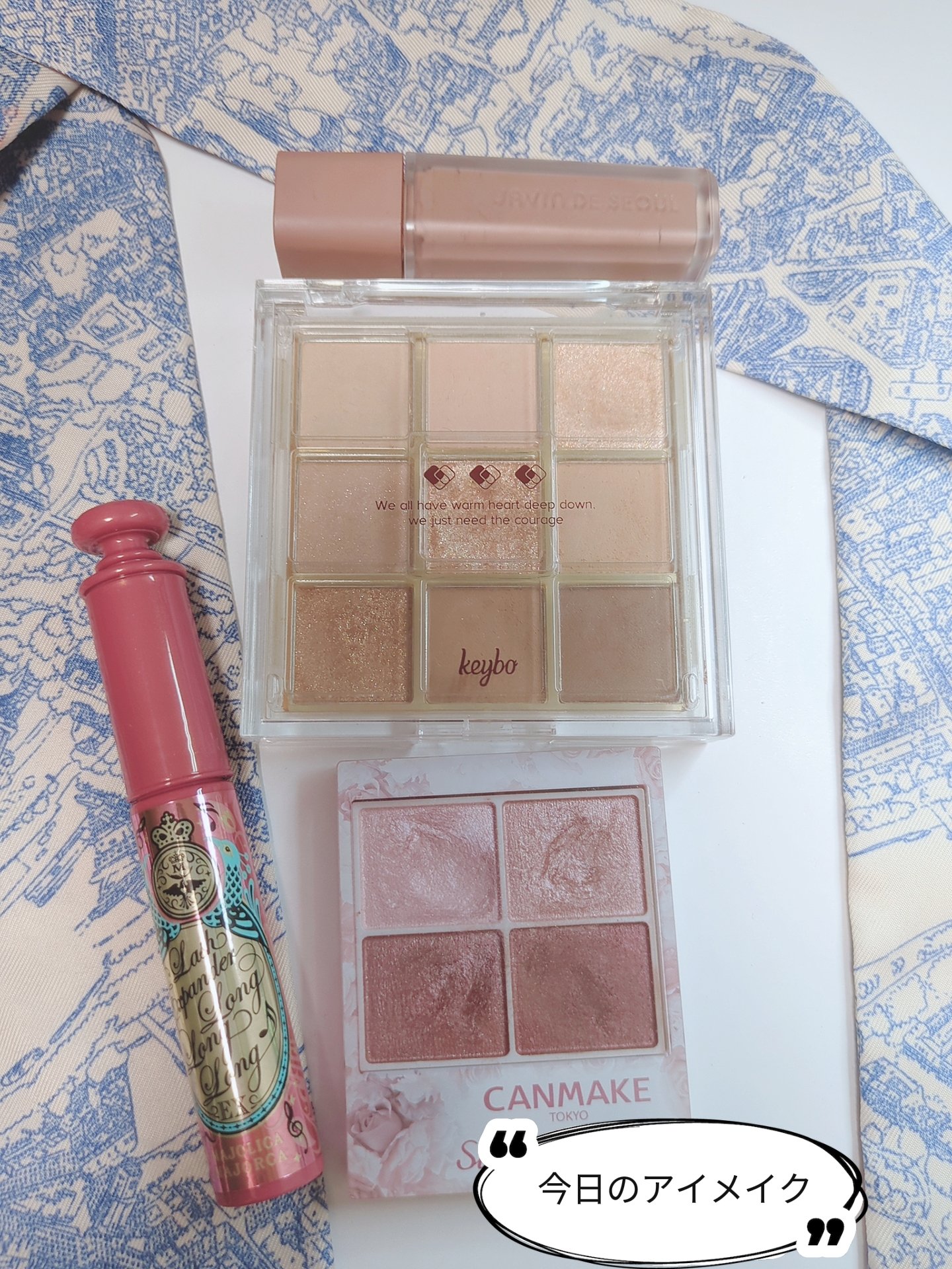 シルキースフレアイズ/キャンメイク/アイシャドウパレットを使ったクチコミ（1枚目）