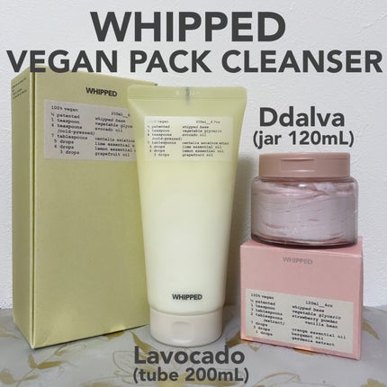 ヴィーガンパッククレンザーチューブ/WHIPPED/洗顔フォームを使ったクチコミ(2枚目)