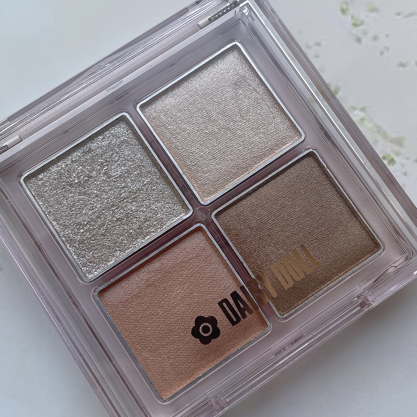 デイジードール アイ ドロー シャドウ 01 アーモンドラテ/DAISY DOLL by MARY QUANT/アイシャドウパレットを使ったクチコミ（1枚目）