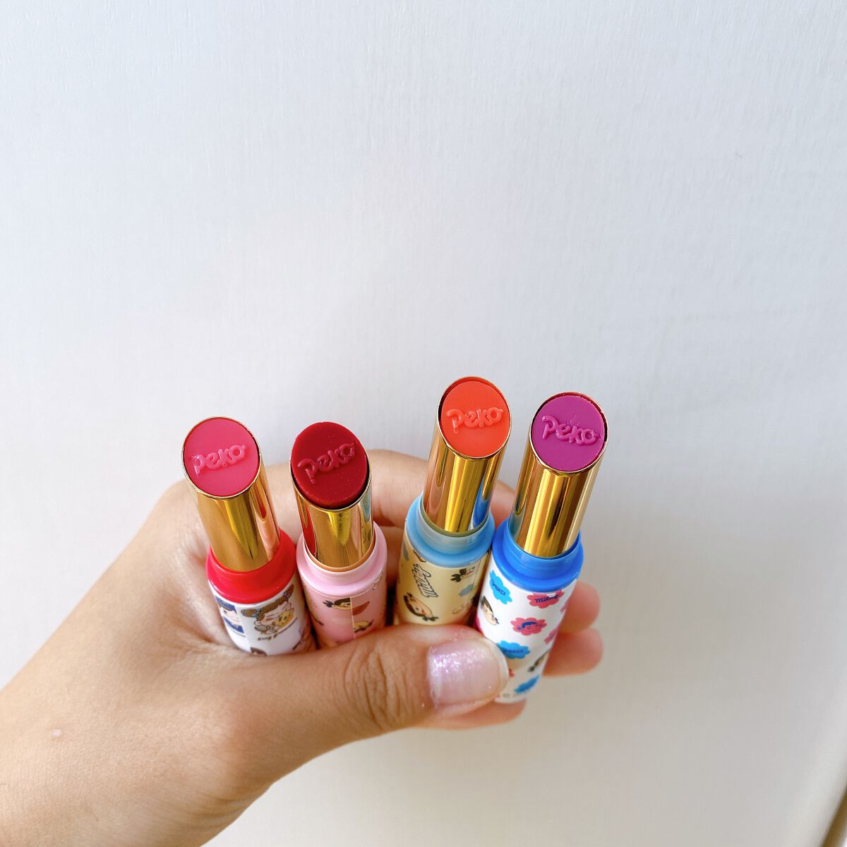 ペコちゃんリップカラー/IT'S DEMO/口紅を使ったクチコミ（2枚目）