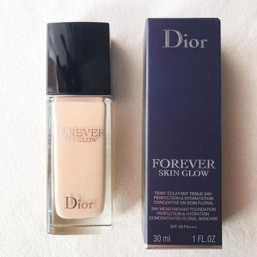 ディオールスキン フォーエヴァー フルイド グロウ/Dior/リキッドファンデーションを使ったクチコミ（2枚目）