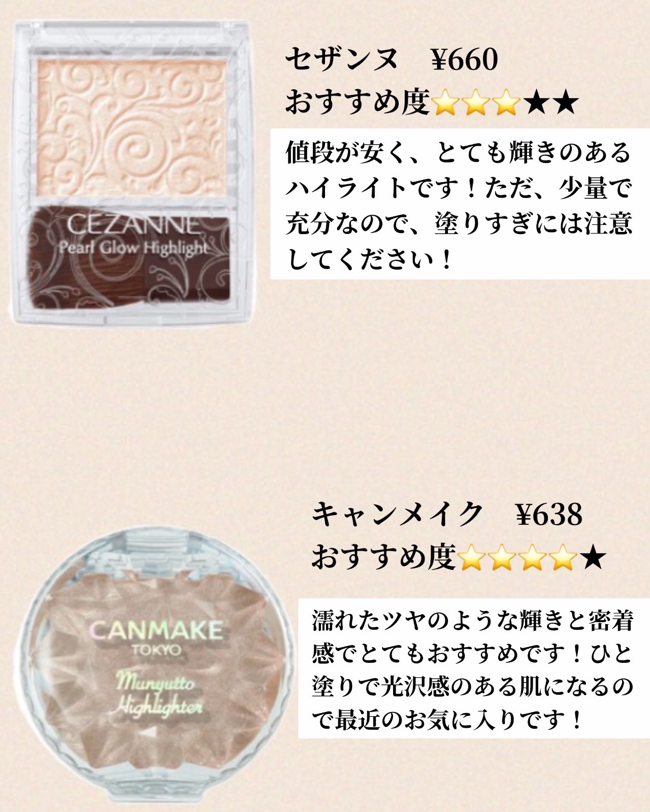 ヴェールライター/rom&nd/パウダーハイライトを使ったクチコミ（2枚目）