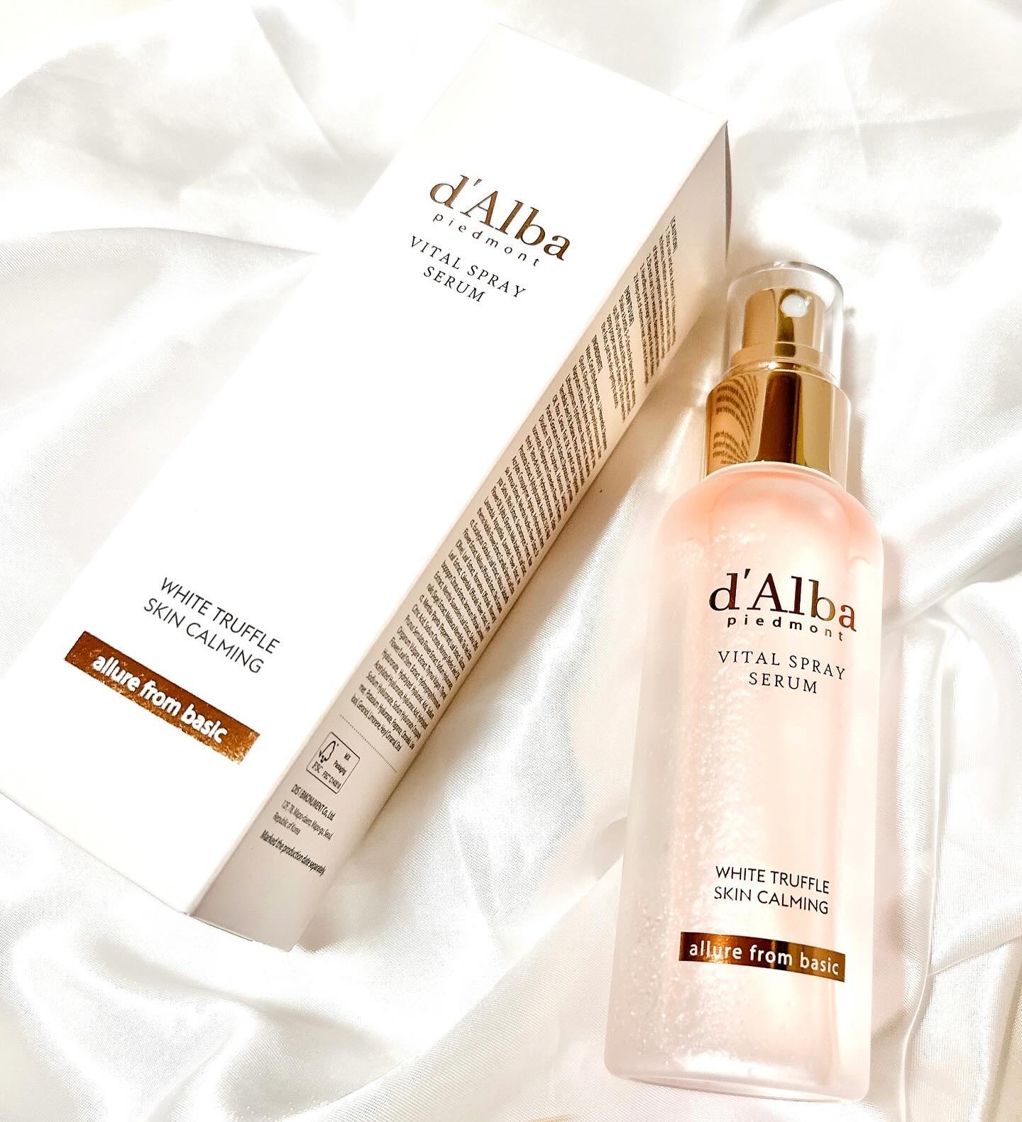 ダルバ ホワイトトリュフバイタルスプレーセラム/ダルバ/ミスト状化粧水を使ったクチコミ（1枚目）