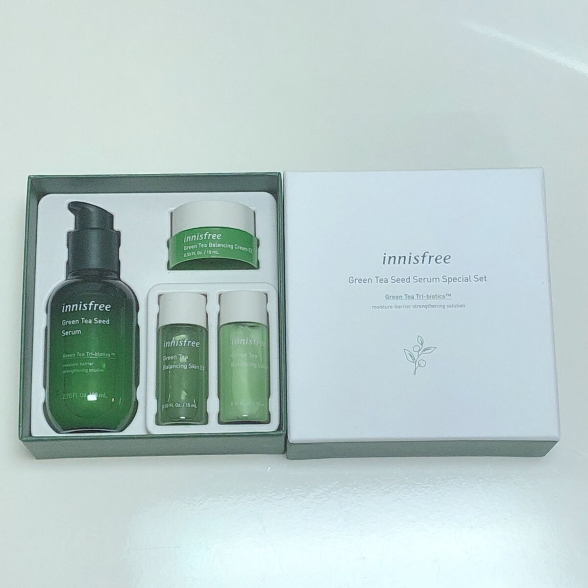 グリーンティー バランシングクリーム EX/innisfree/フェイスクリームを使ったクチコミ（1枚目）