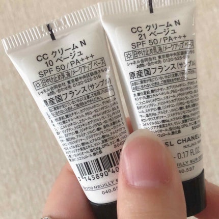 CC クリーム N/CHANEL/CCクリームを使ったクチコミ(2枚目)