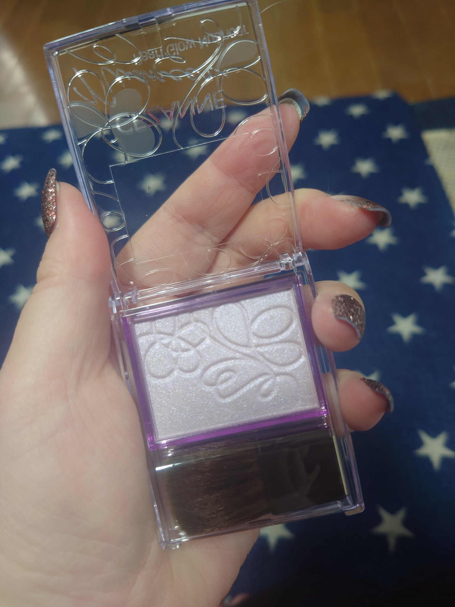 パールグロウニュアンサー/CEZANNE/パウダーハイライトを使ったクチコミ（1枚目）