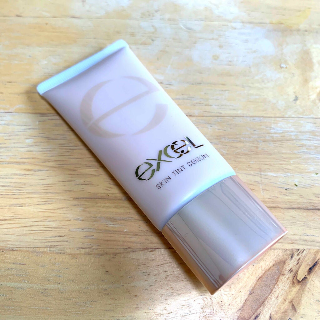 スキンティントセラム/excel/リキッドファンデーションを使ったクチコミ(2枚目)