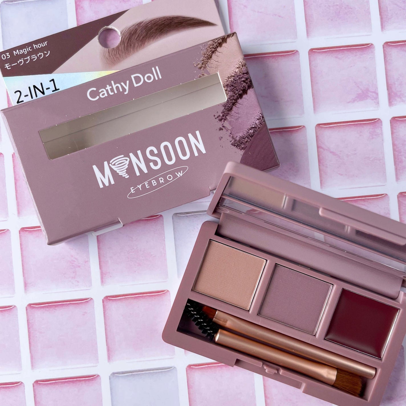 モンスーンアイブロウワックス/CathyDoll/その他アイブロウを使ったクチコミ(10枚目)