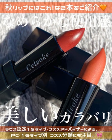 ディグニファイド リップス/Celvoke/口紅を使ったクチコミ（1枚目）