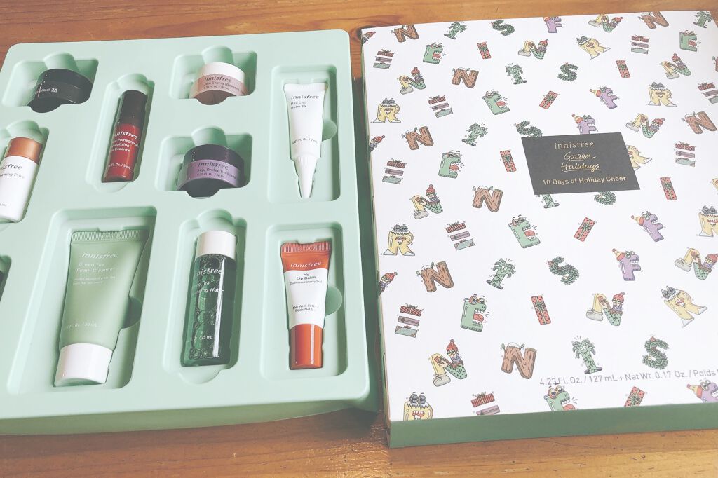 10デイズオブ ホリデーチア ミニセット/innisfree/その他キットセットを使ったクチコミ（1枚目）