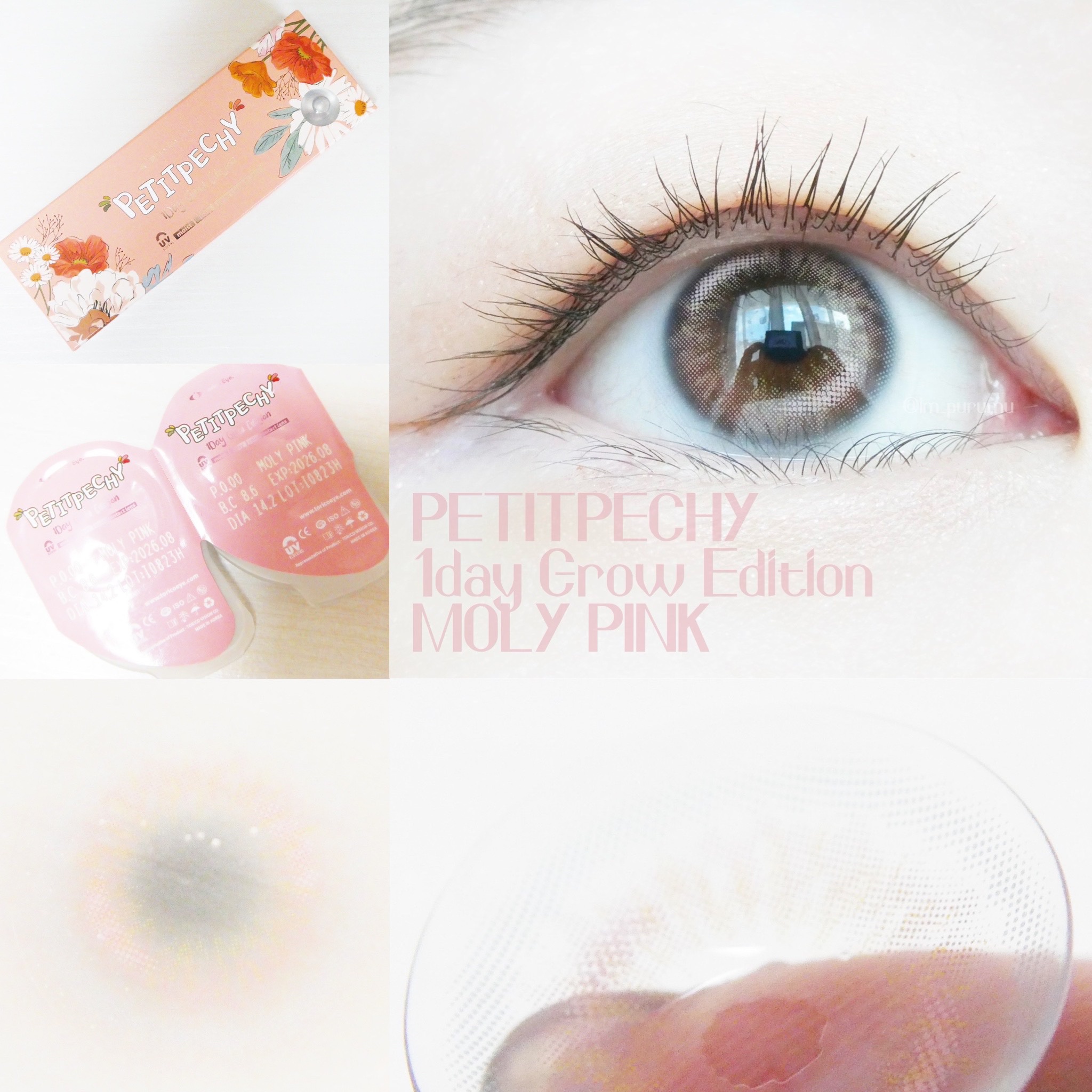 Petit Pechy Oneday GLOW EDITION/Torico Eye./カラーコンタクトレンズを使ったクチコミ（2枚目）