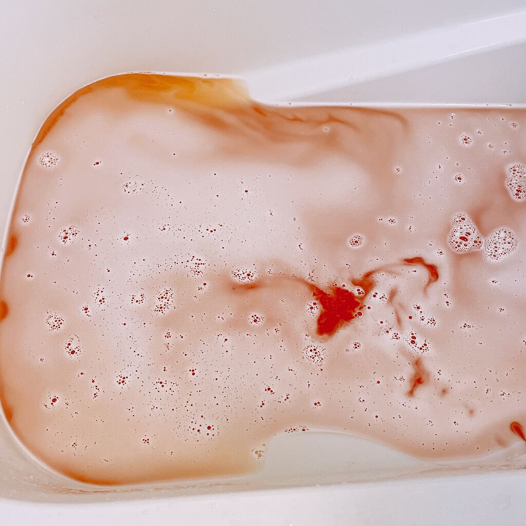 パンキン ナンキン（バスボム）/ラッシュ/炭酸系入浴剤を使ったクチコミ（3枚目）