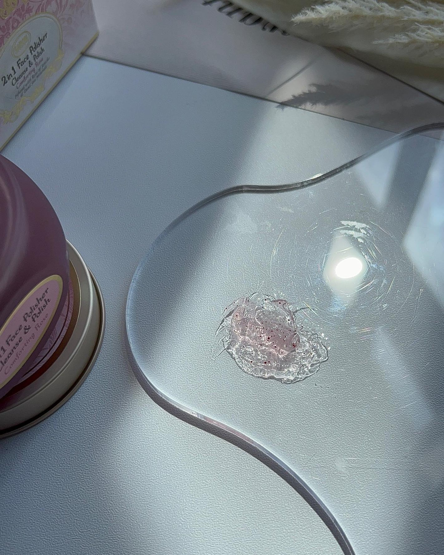フェイスポリッシャー コンフォーティング・ローズ/SABON/スクラブ・ゴマージュを使ったクチコミ(5枚目)