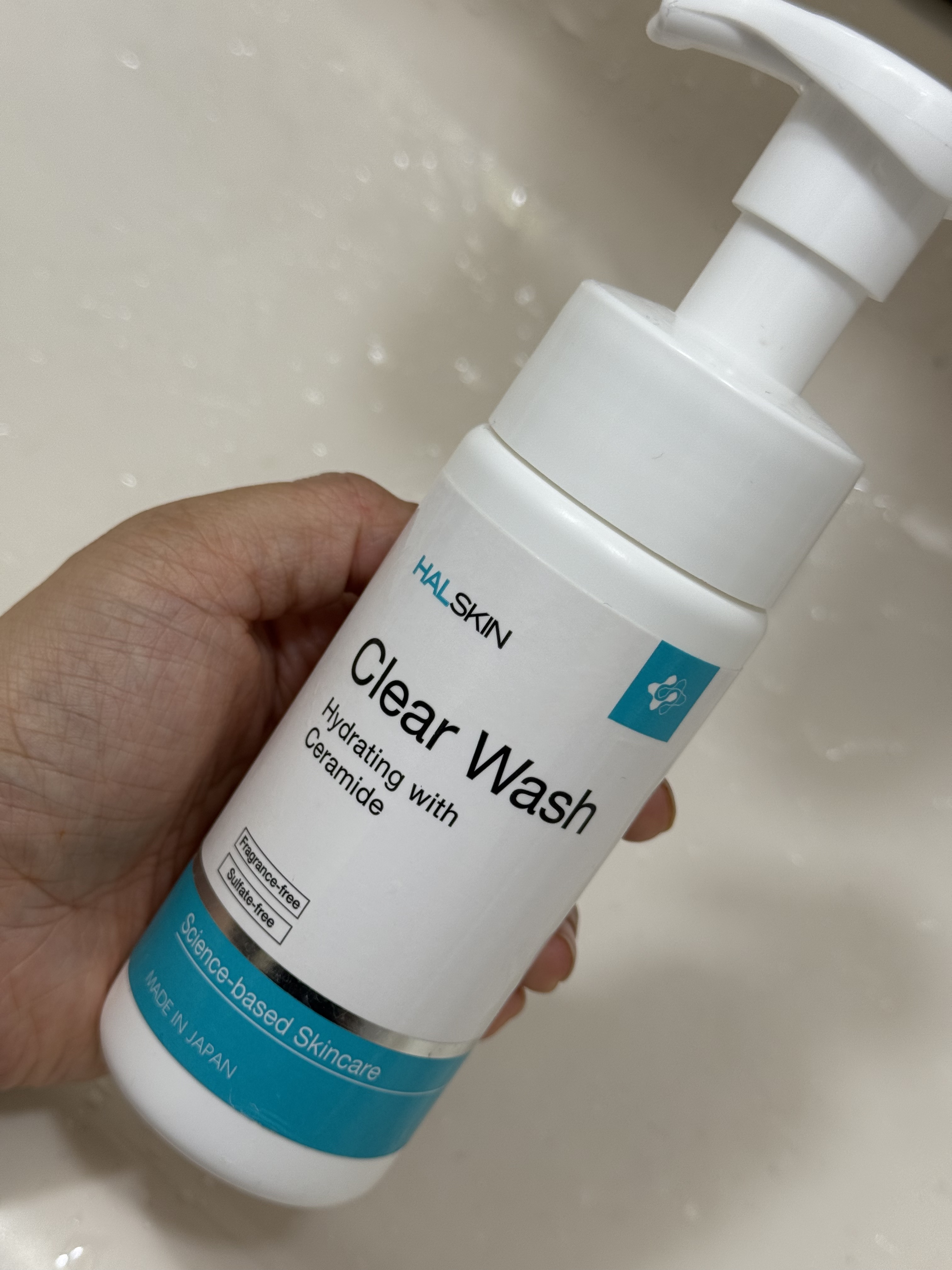 Clear Wash/HAL SKIN/泡洗顔を使ったクチコミ（1枚目）