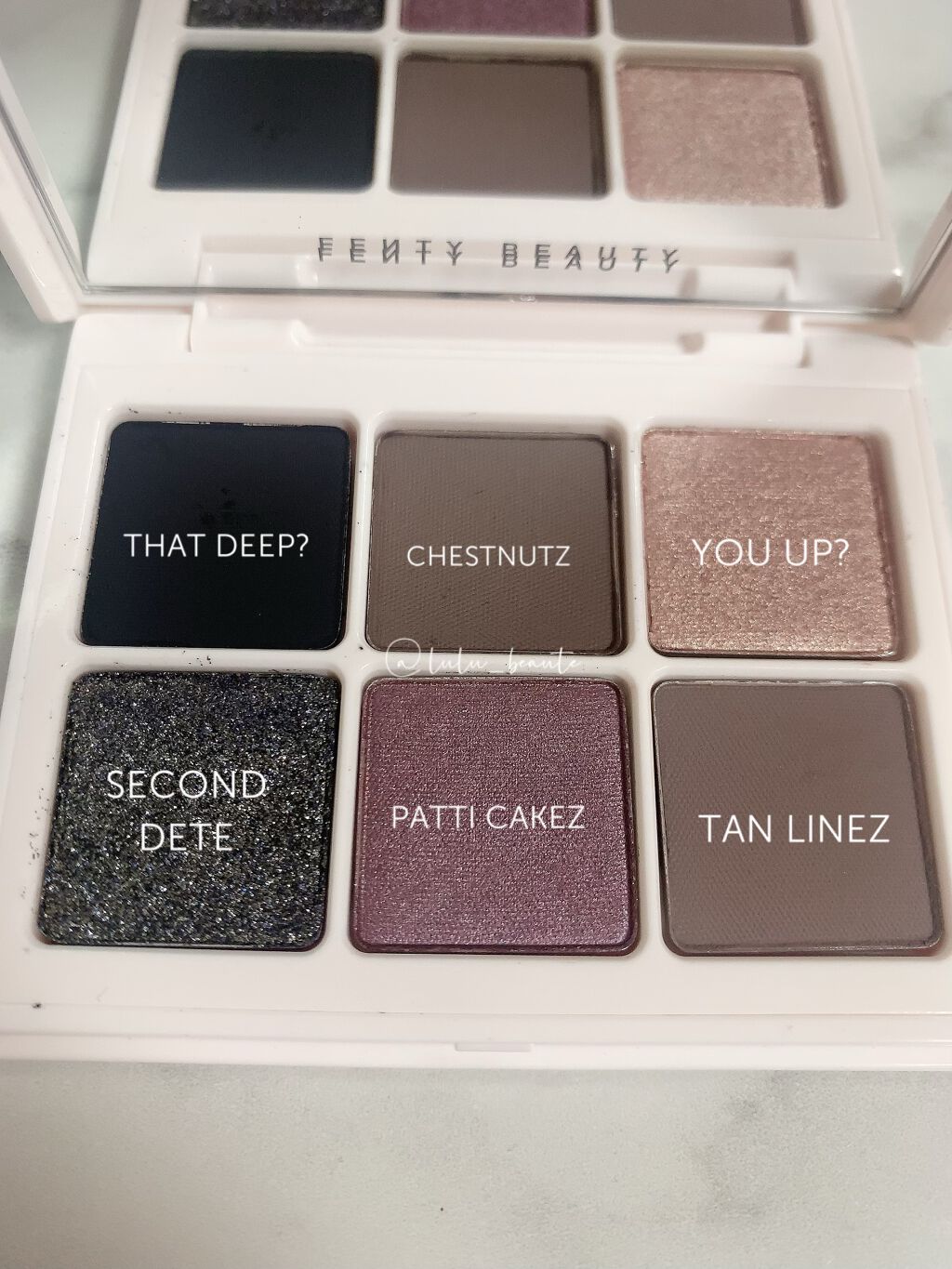 Snap shadows mix & match eyeshadow palette/FENTY BEAUTY BY RIHANNA/アイシャドウパレットを使ったクチコミ(2枚目)