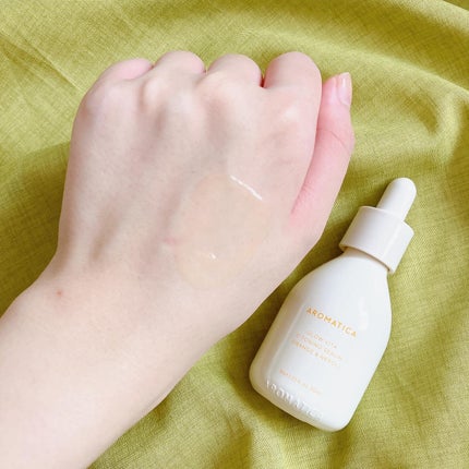 グロービタCトーニングセラム/AROMATICA/美容液を使ったクチコミ(6枚目)