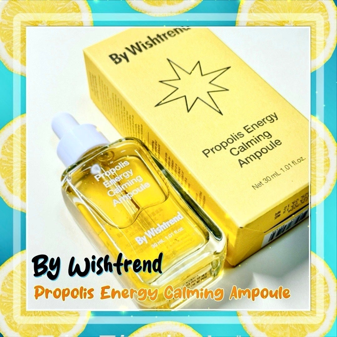 プロポリスエナジーカーミングアンプル/By Wishtrend/美容液を使ったクチコミ(1枚目)