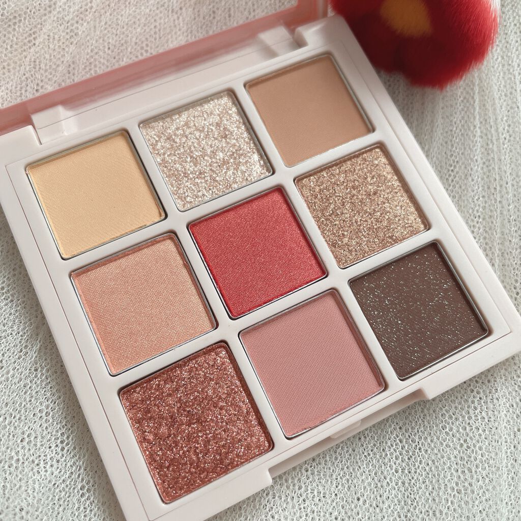 カメリア アイパレット/innisfree/アイシャドウパレットを使ったクチコミ（3枚目）